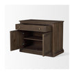 Mercana Baron Solid Wood 2-Door Accent Cabinet