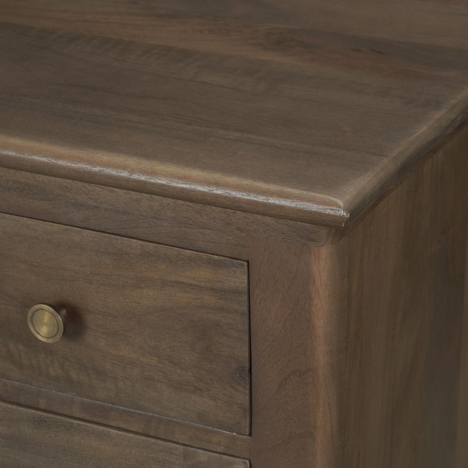 Mercana Baron Solid Wood 2-Door Accent Cabinet