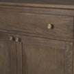 Mercana Baron Solid Wood 2-Door Accent Cabinet
