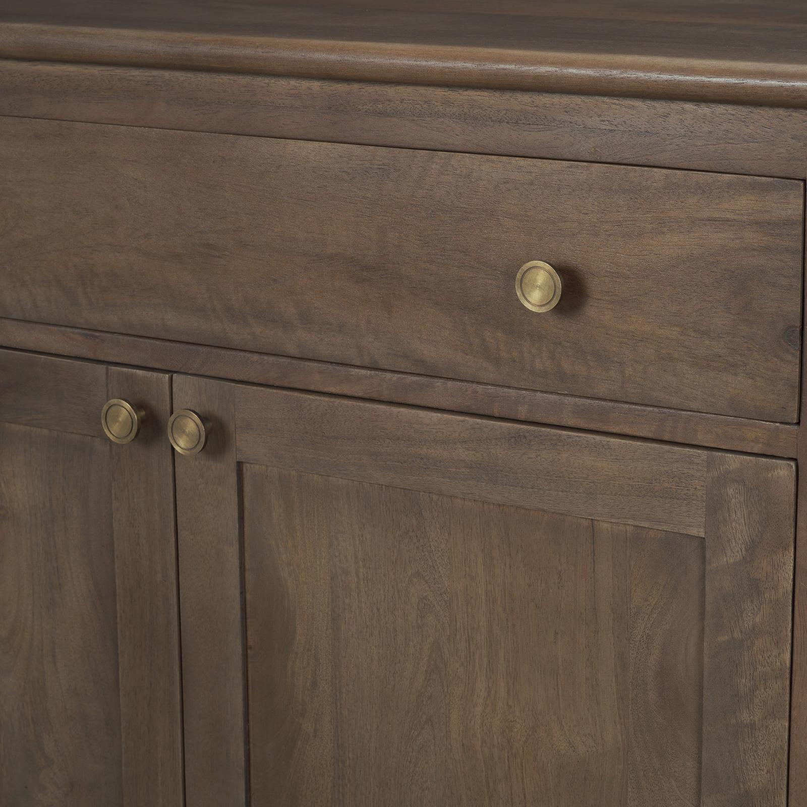Mercana Baron Solid Wood 2-Door Accent Cabinet