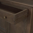 Mercana Baron Solid Wood 2-Door Accent Cabinet