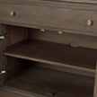 Mercana Baron Solid Wood 2-Door Accent Cabinet