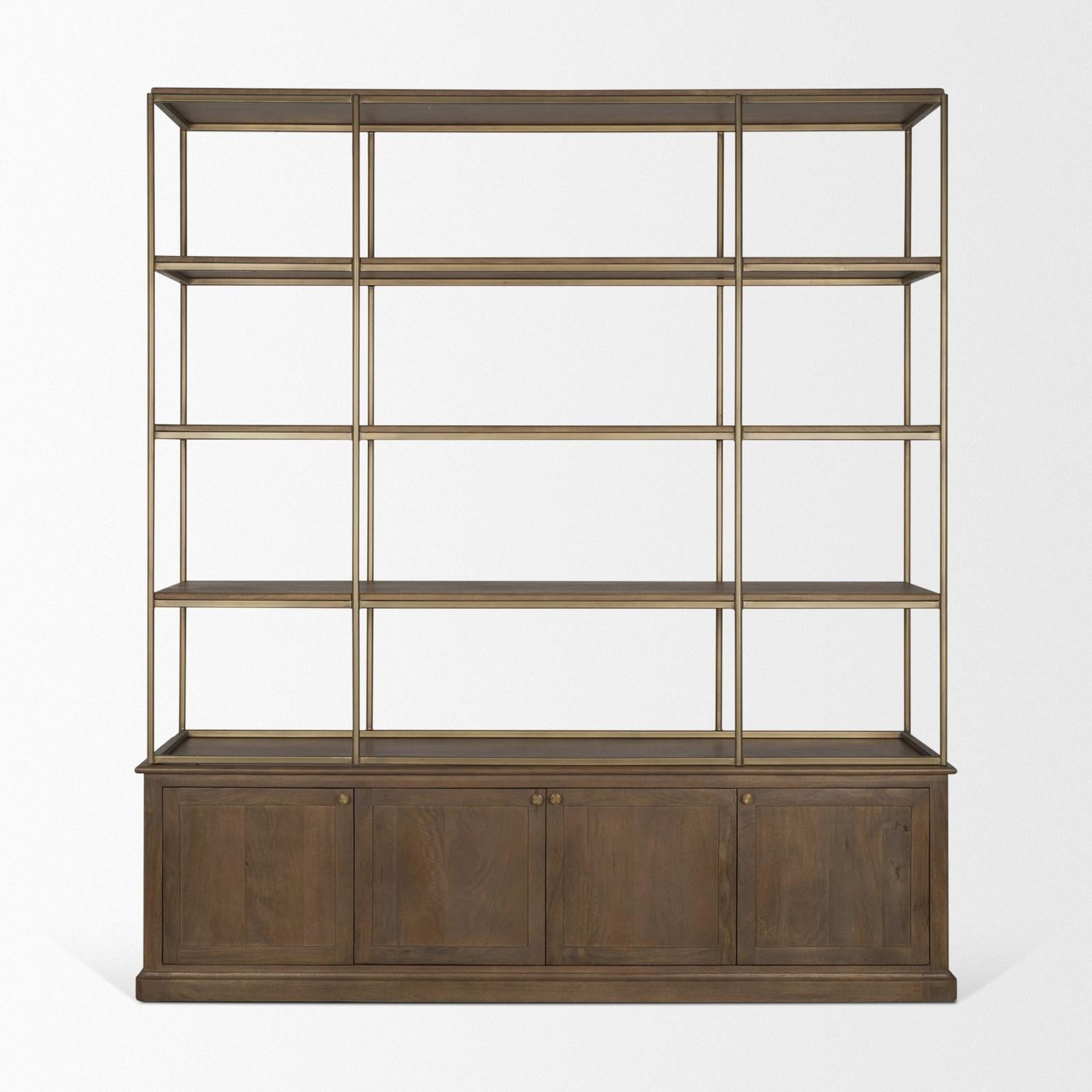 Mercana Baron Open 4-Door Shelving Unit