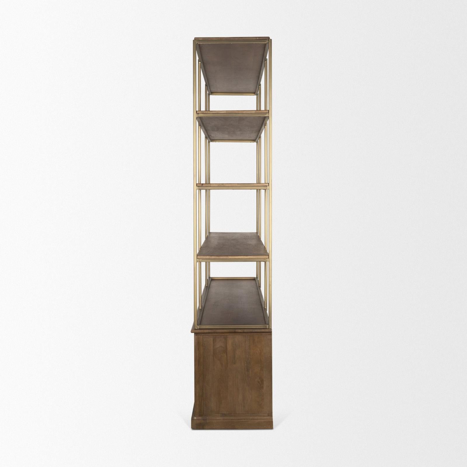 Mercana Baron Open 4-Door Shelving Unit