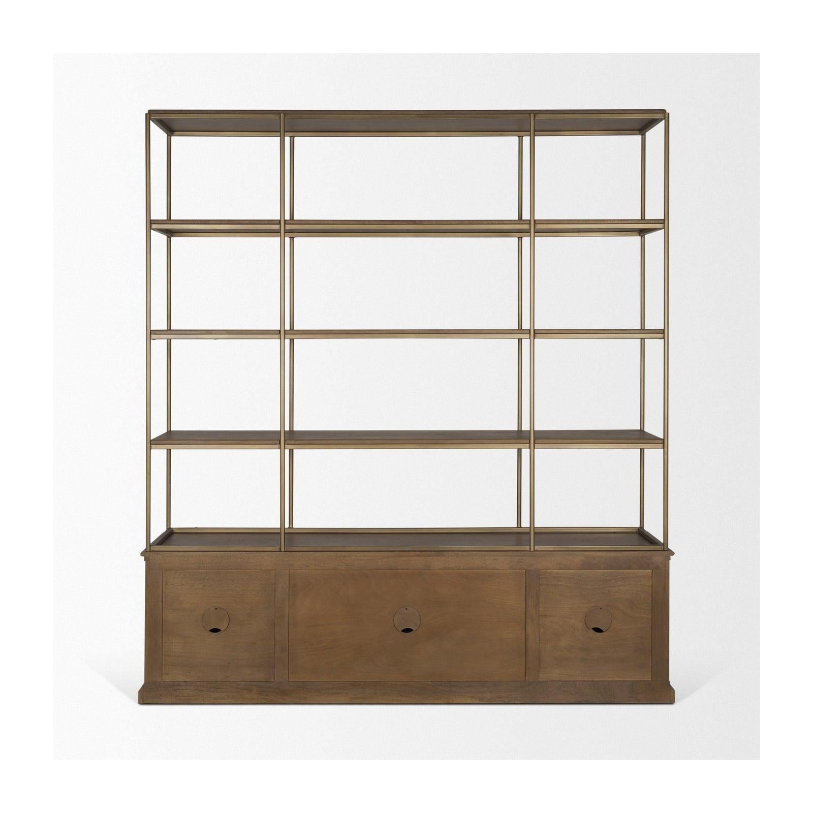 Mercana Baron Open 4-Door Shelving Unit