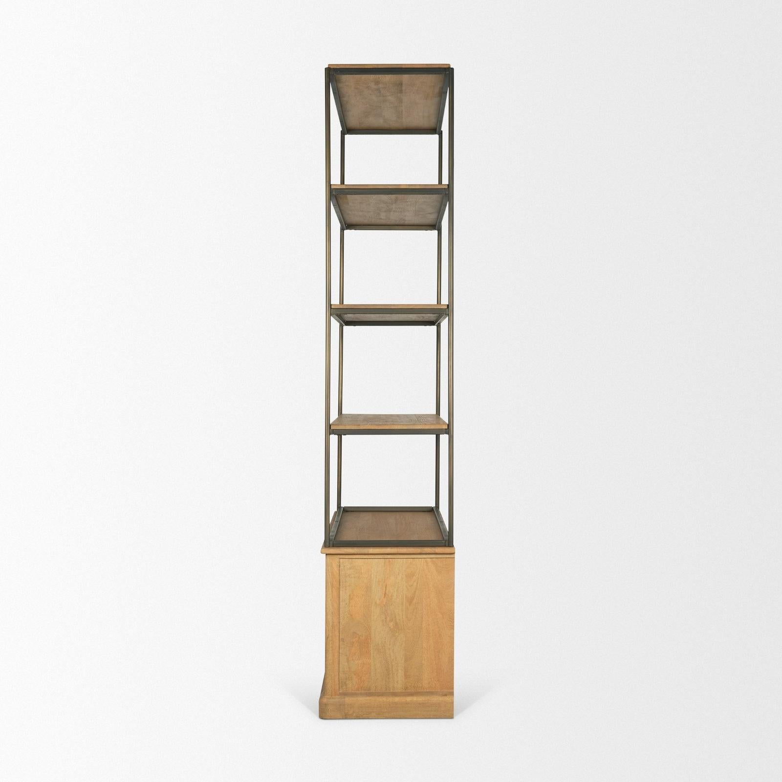 Mercana Baron Open 2-Door Shelving Unit
