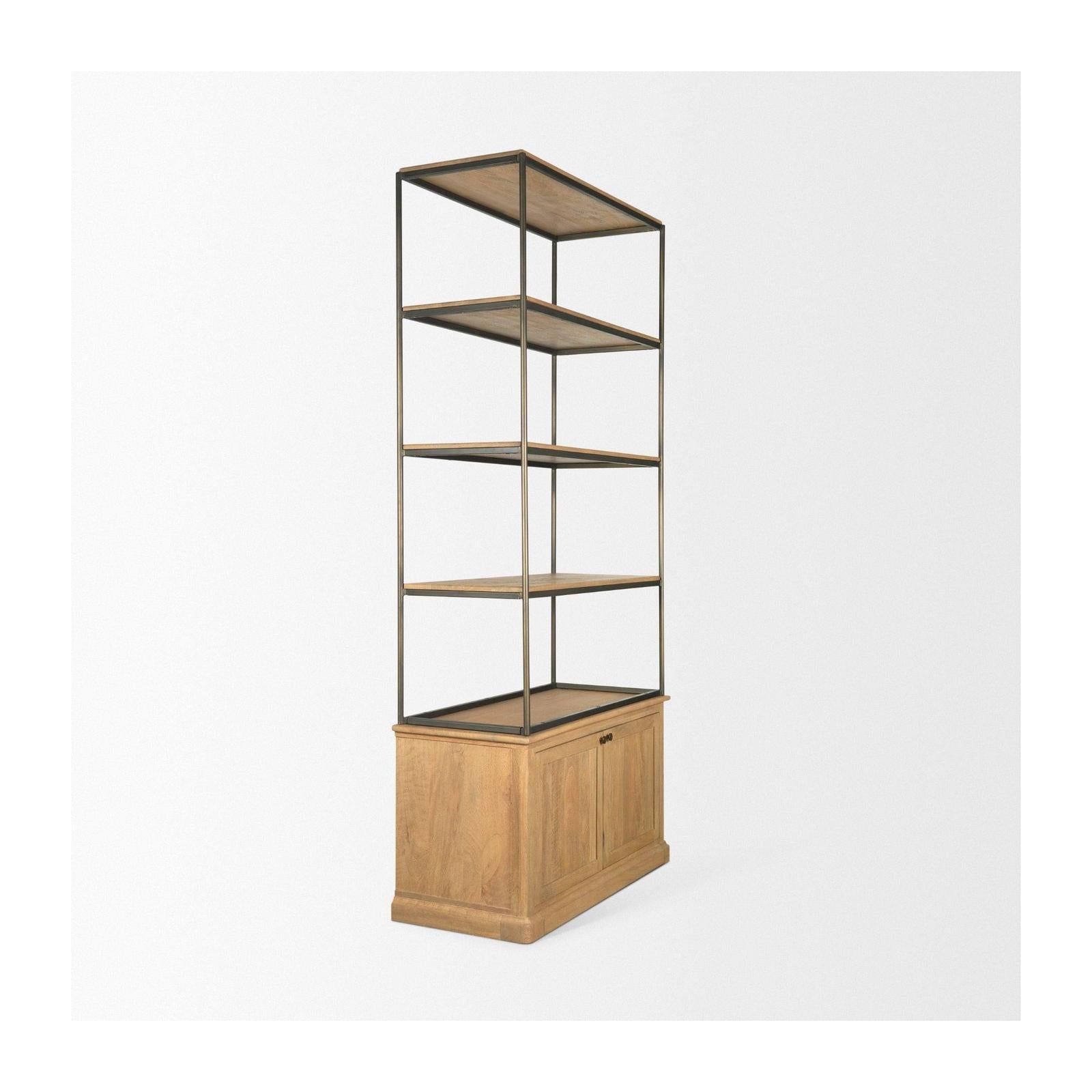 Mercana Baron Open 2-Door Shelving Unit