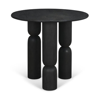 Mercana Sonel Wood Pedestal Foyer Table