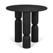 Mercana Sonel Wood Pedestal Foyer Table
