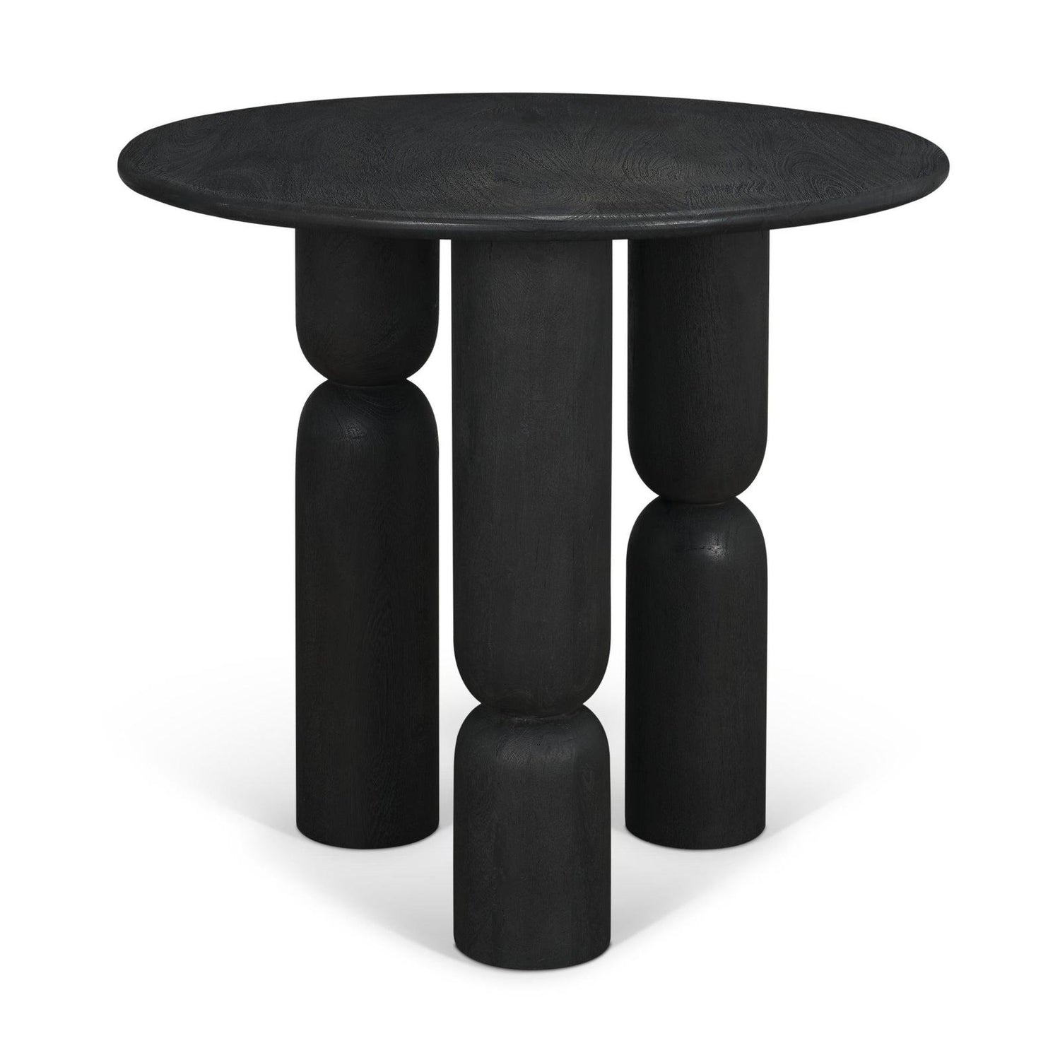 Mercana Sonel Wood Pedestal Foyer Table
