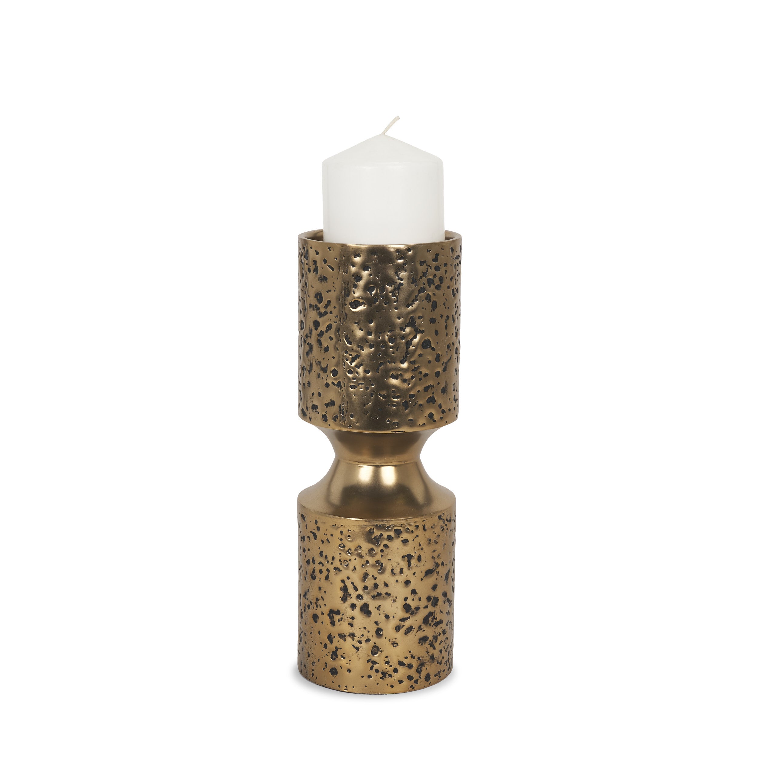 Mercana Akira Metal Pillar Candle Holder