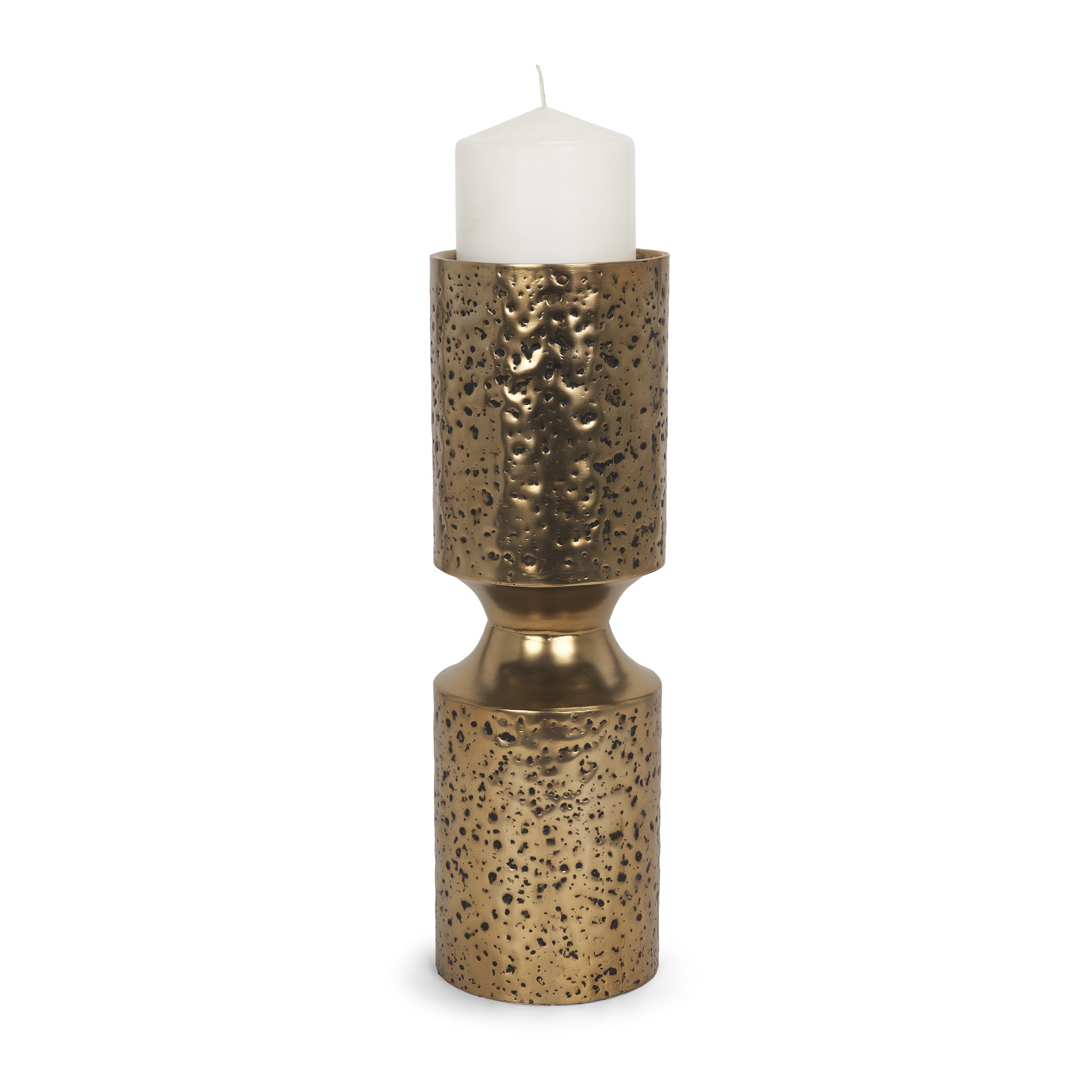 Mercana Akira Metal Pillar Candle Holder