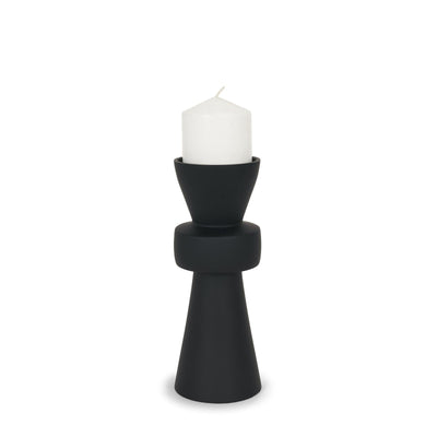 Mercana Odilia Metal Geometric Pillar Candle Holder