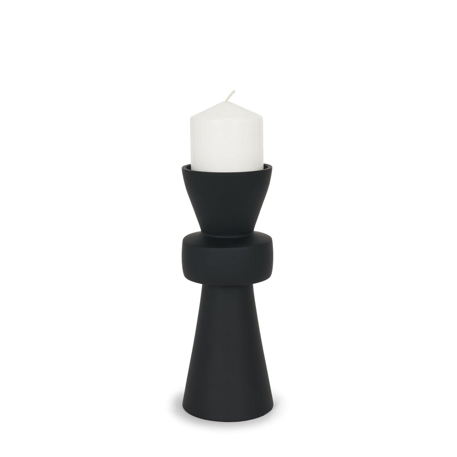 Mercana Odilia Metal Geometric Pillar Candle Holder