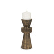 Mercana Odilia Metal Geometric Pillar Candle Holder