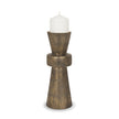 Mercana Odilia Metal Geometric Pillar Candle Holder