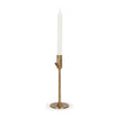 Mercana Chantria Solid Natural Brass Adjustable Taper Candle Holder
