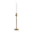 Mercana Chantria Solid Natural Brass Adjustable Taper Candle Holder