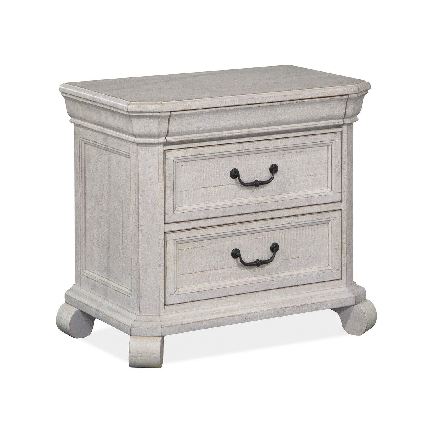 Magnussen Home Bronwyn Alabaster Drawer Nightstand