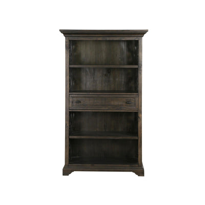 Magnussen Home Bellamy Peppercorn Bookcase