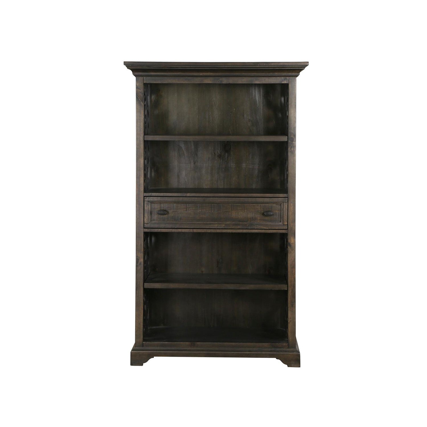 Magnussen Home Bellamy Peppercorn Bookcase