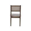 Magnussen Home Kavanaugh Weathered Kona Brown Upholstered Side Chair Set of 2