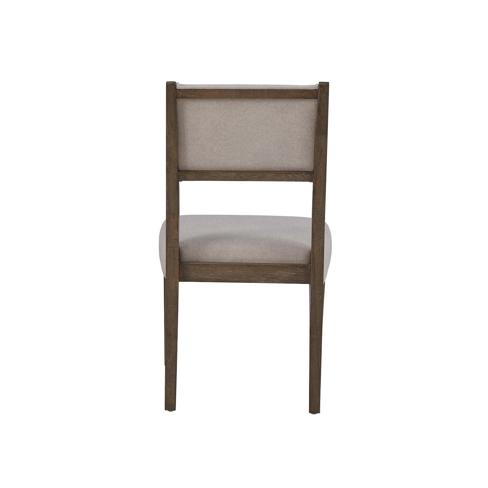 Magnussen Home Kavanaugh Weathered Kona Brown Upholstered Side Chair Set of 2