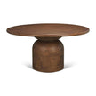 Mercana Atlas Pedestal Base Round Dining Table