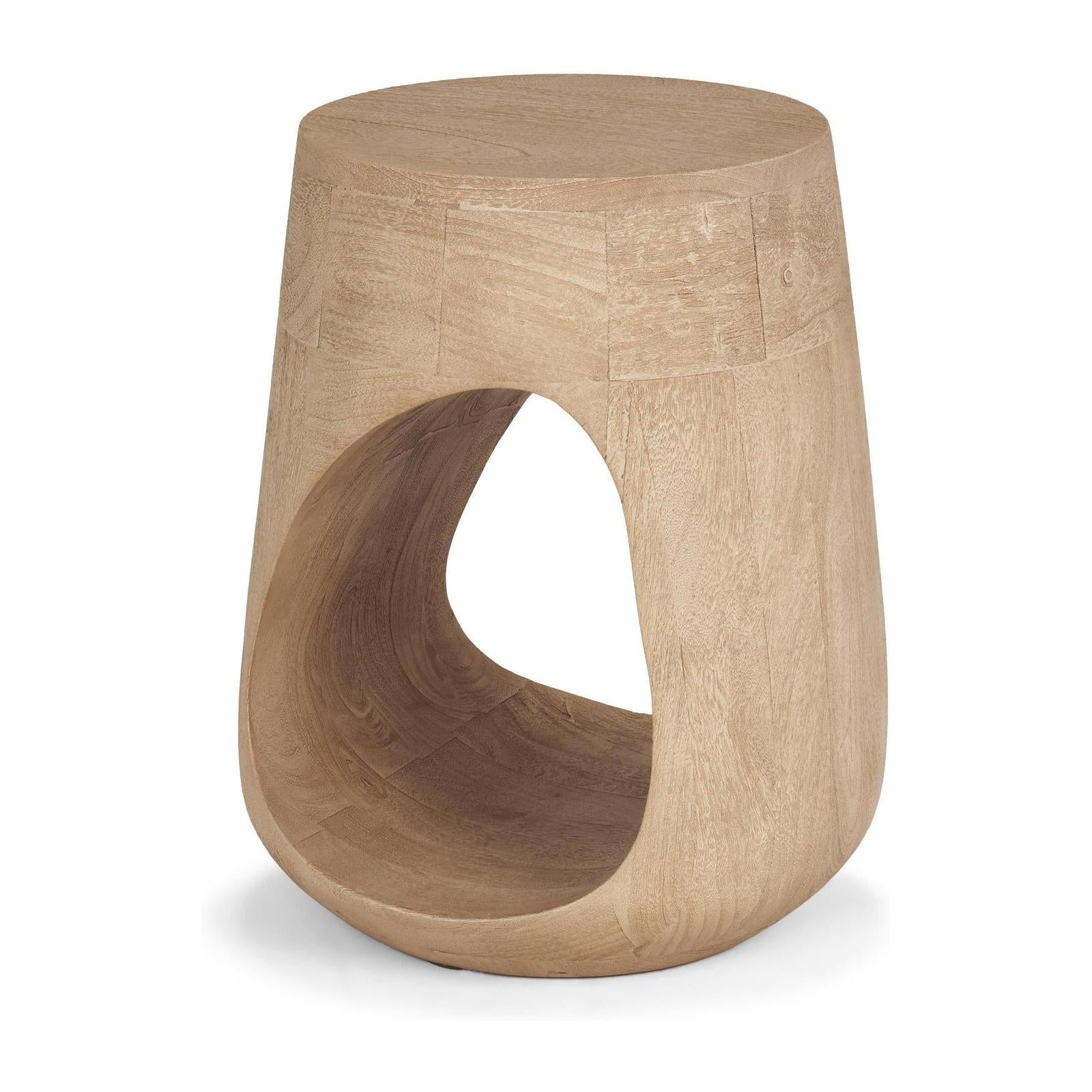 Mercana Cove Sculptural Open Side Table