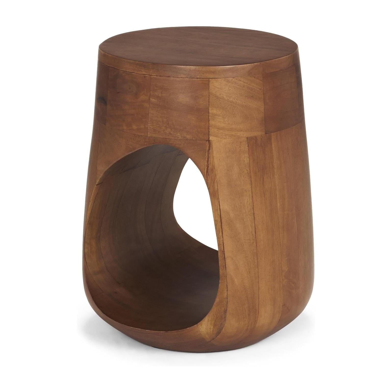 Mercana Cove Sculptural Open Side Table
