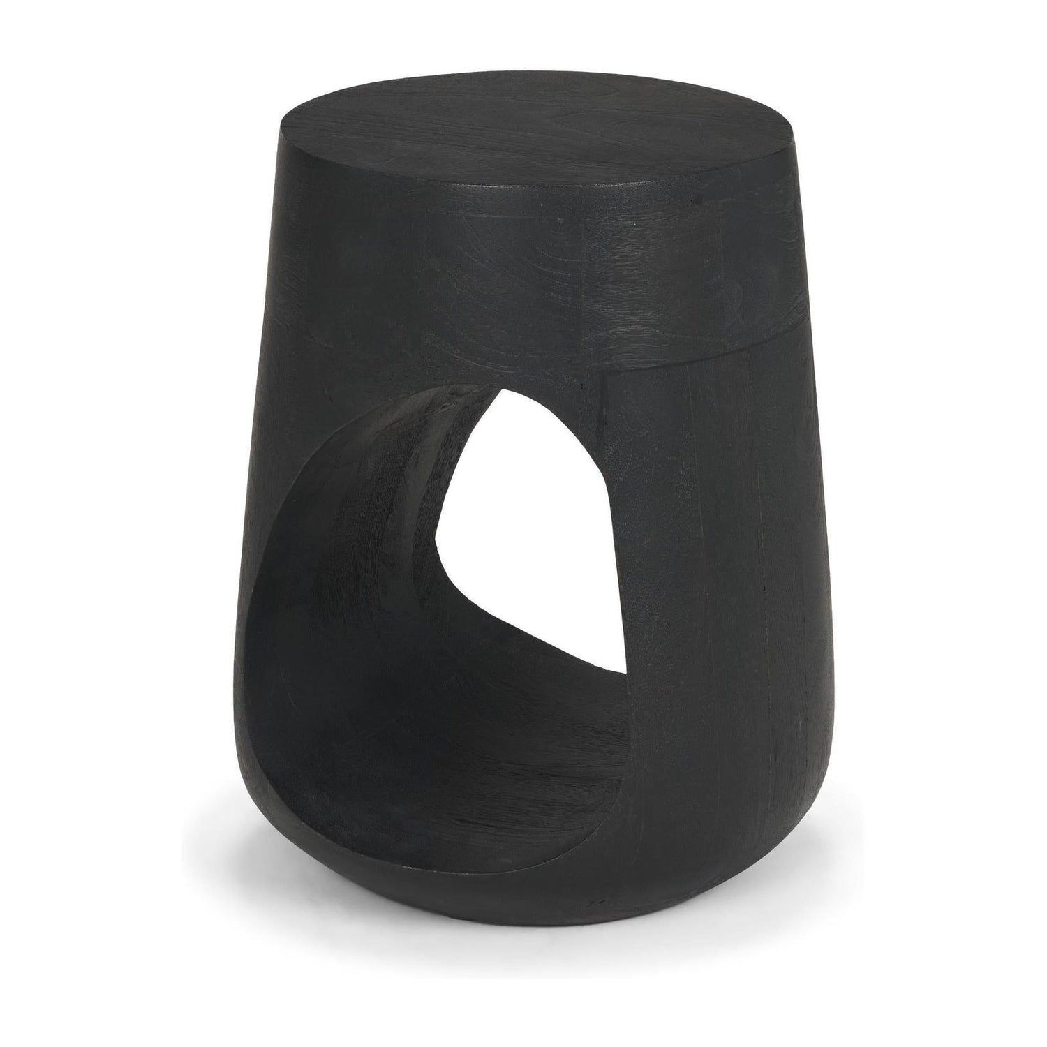 Mercana Cove Sculptural Open Side Table
