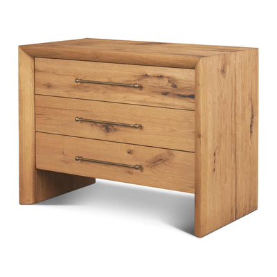 Mercana Belford 3-Drawer Closed Nightstand