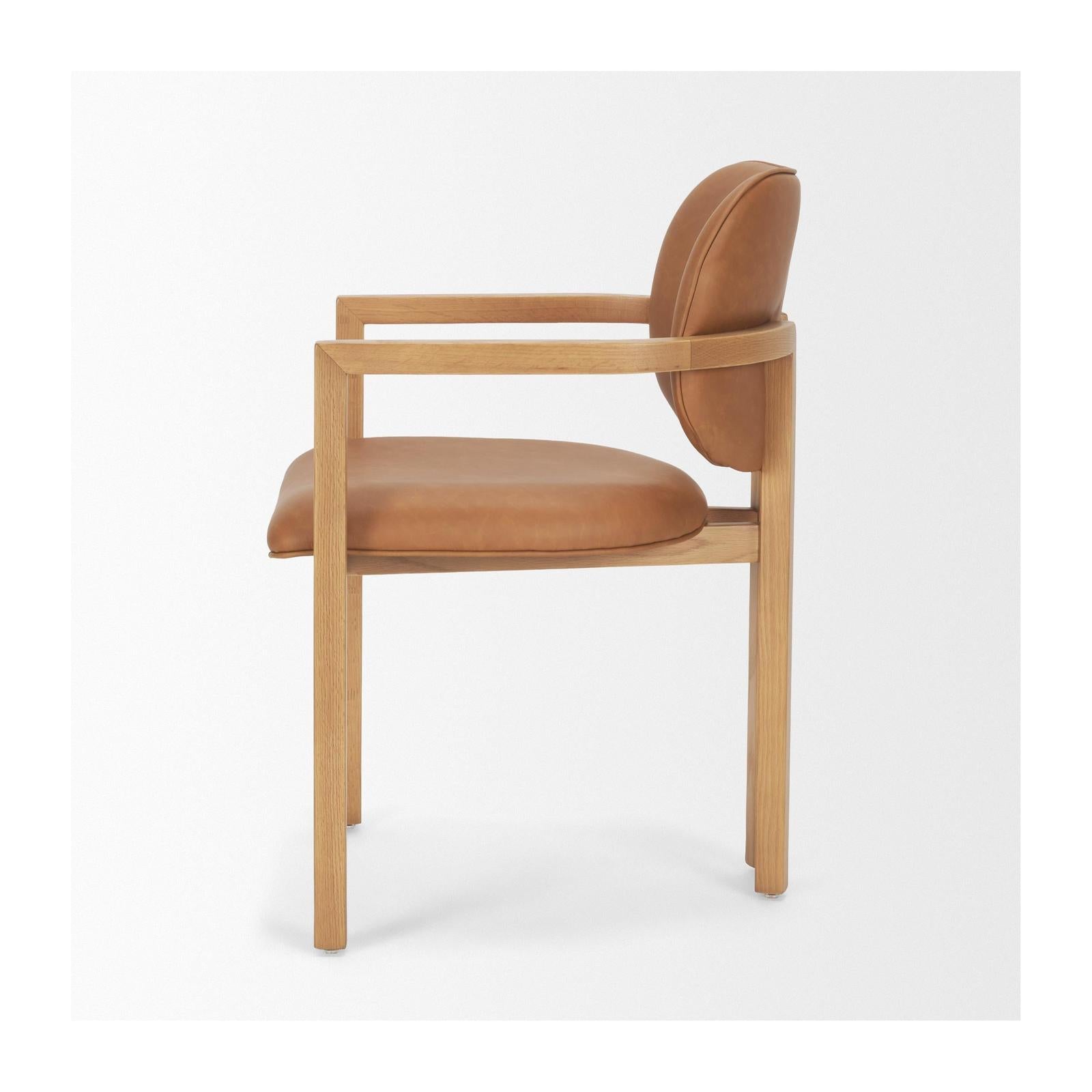 Mercana Carlisle Curved Back Tripod Frame Dining Armchair