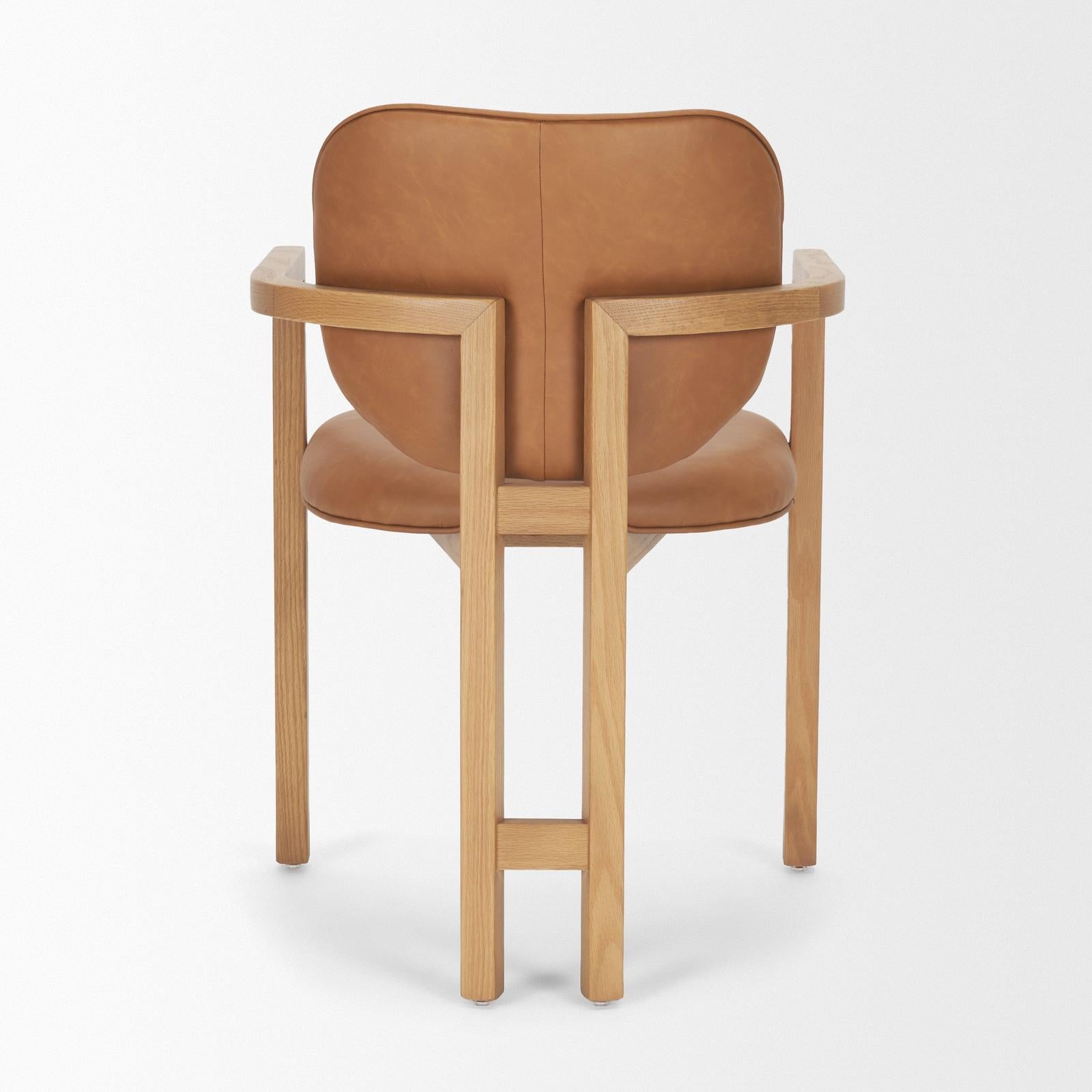 Mercana Carlisle Curved Back Tripod Frame Dining Armchair