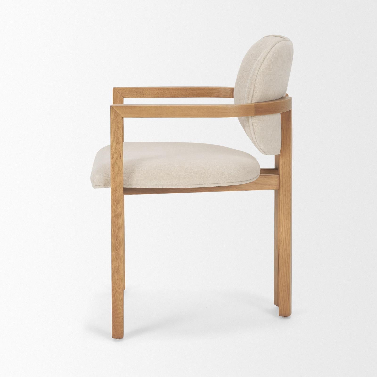 Mercana Carlisle Curved Back Tripod Frame Dining Armchair