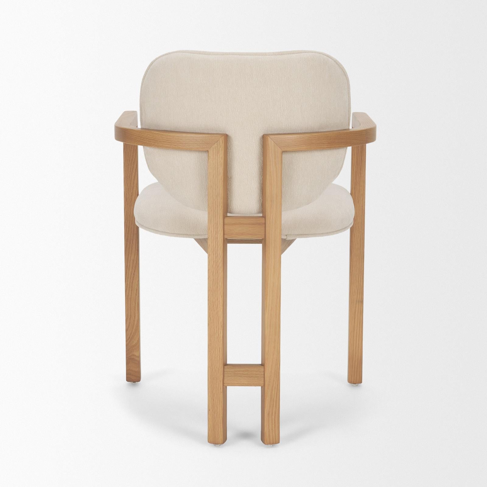 Mercana Carlisle Curved Back Tripod Frame Dining Armchair
