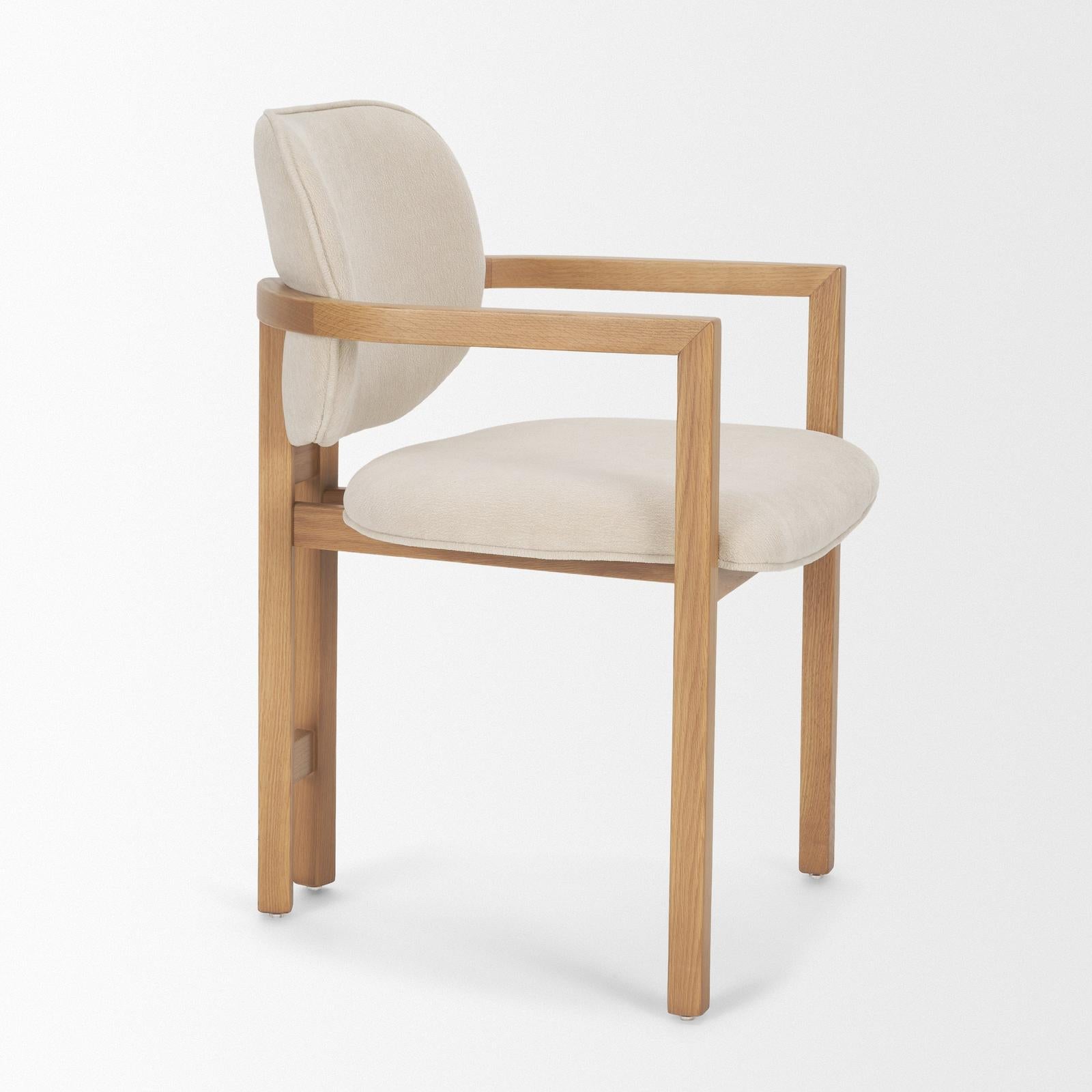 Mercana Carlisle Curved Back Tripod Frame Dining Armchair