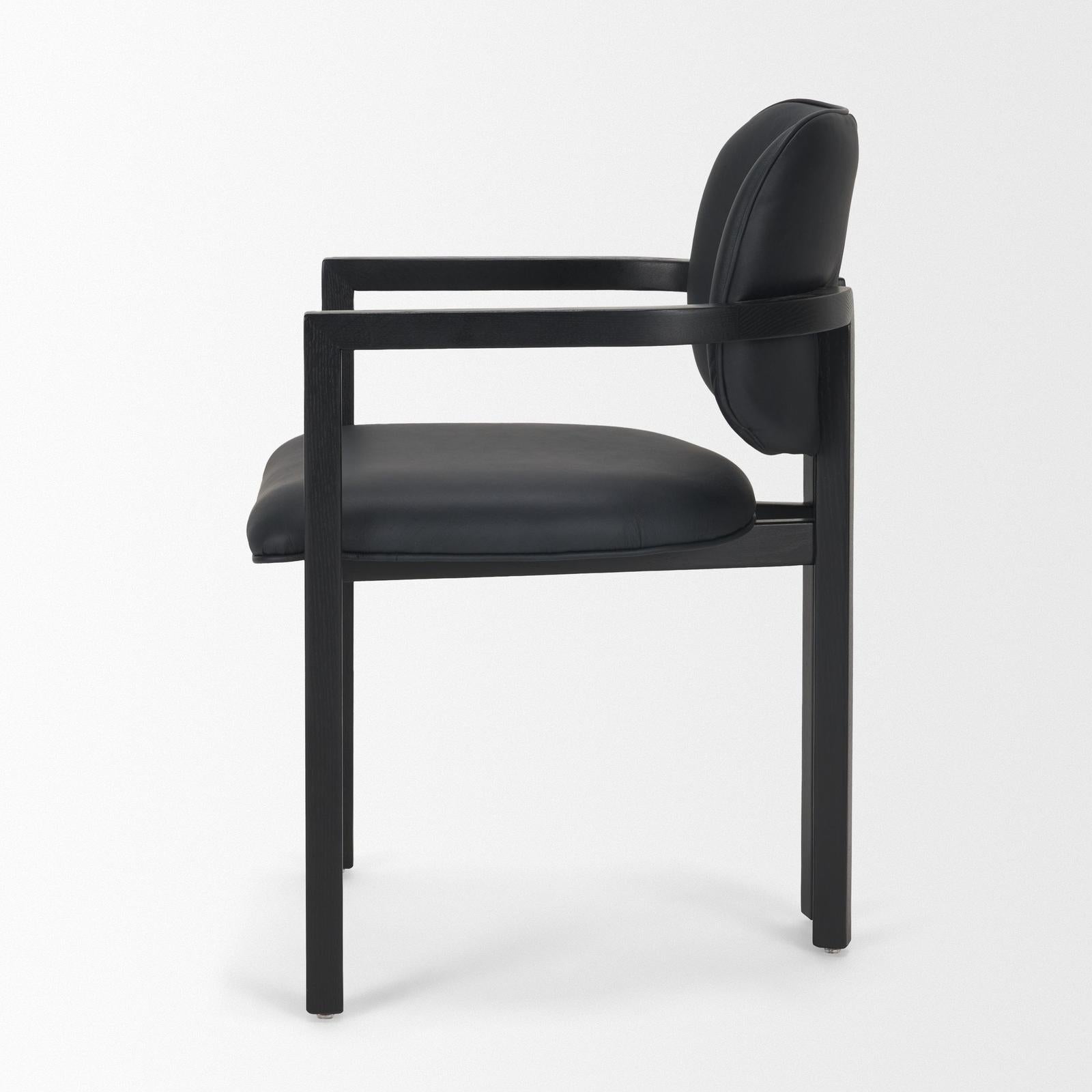 Mercana Carlisle Curved Back Tripod Frame Dining Armchair