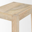 Mercana Colony Solid Wood Counter Stool