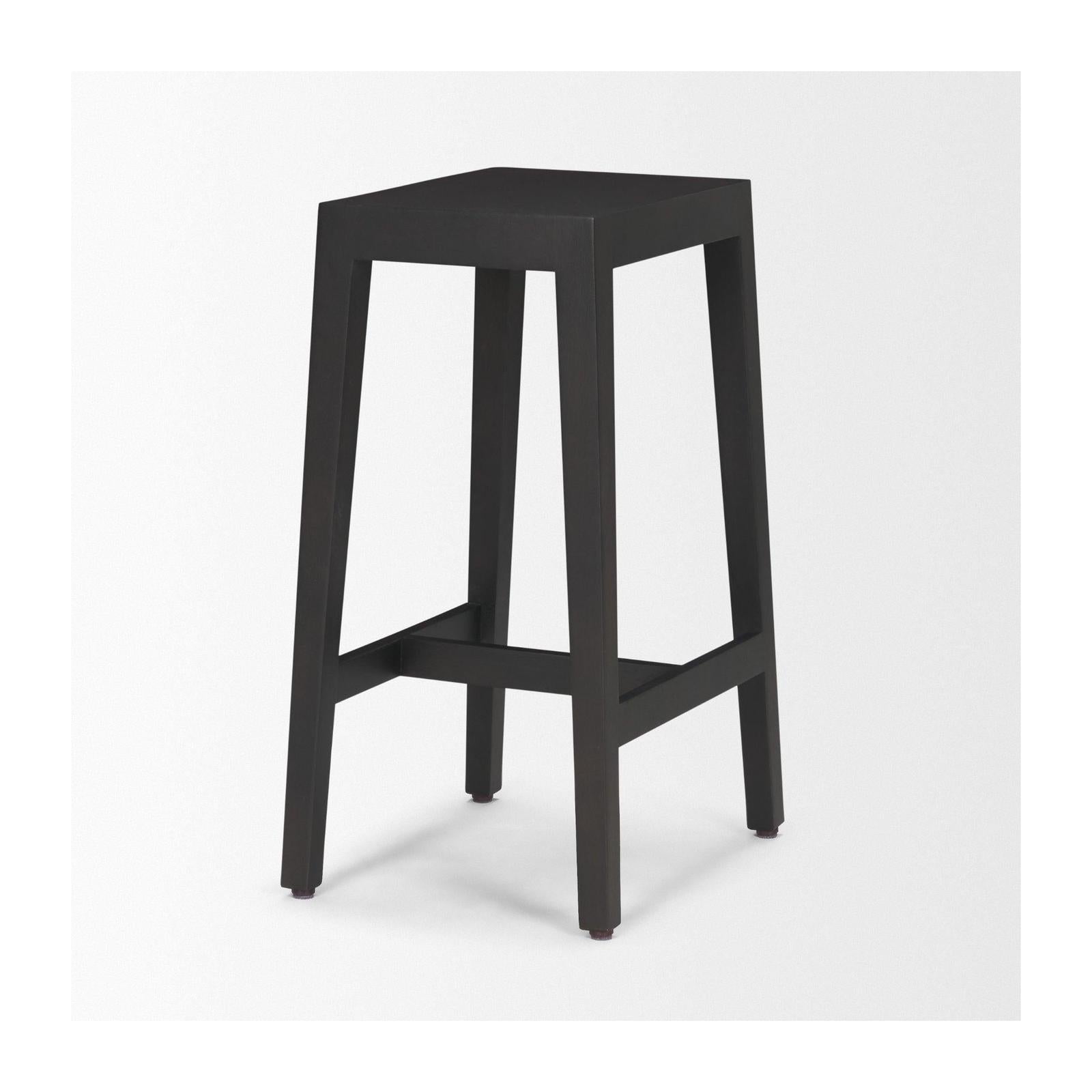 Mercana Colony Solid Wood Counter Stool