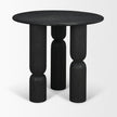 Mercana Sonel Wood Pedestal Foyer Table