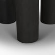 Mercana Sonel Wood Pedestal Foyer Table