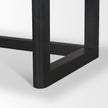 Mercana Grier Solid Wood W/ Black Cane Office Desk