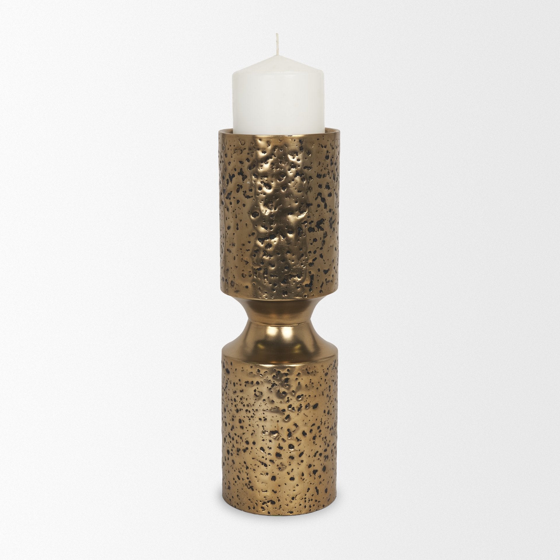 Mercana Akira Metal Pillar Candle Holder