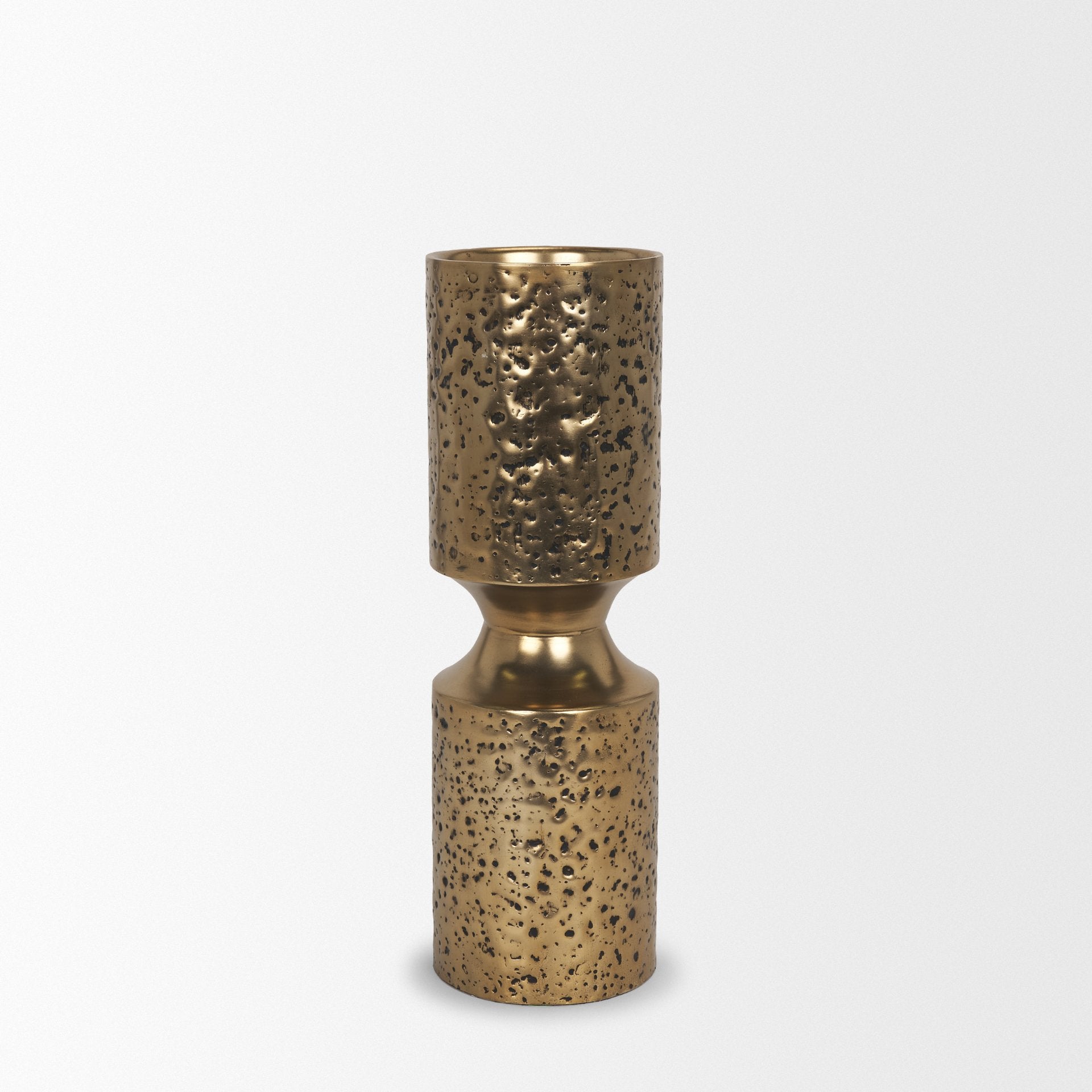 Mercana Akira Metal Pillar Candle Holder