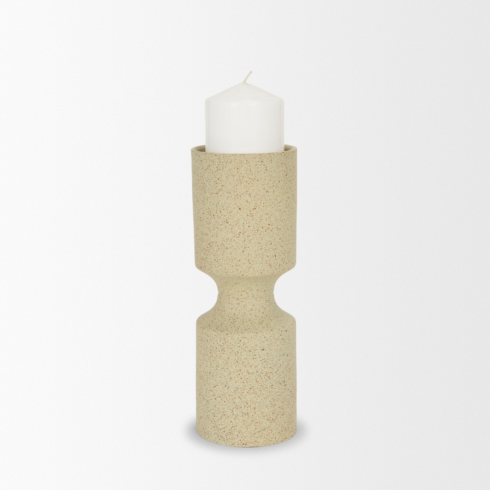 Mercana Akira Metal Pillar Candle Holder