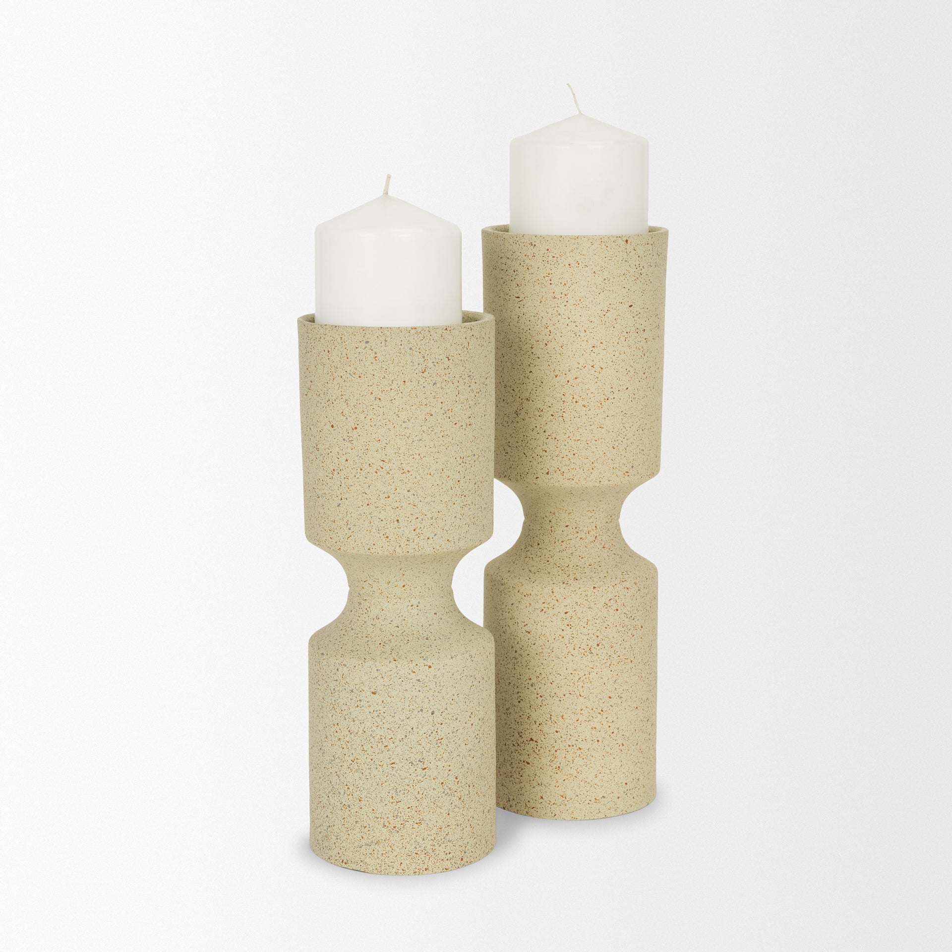 Mercana Akira Metal Pillar Candle Holder