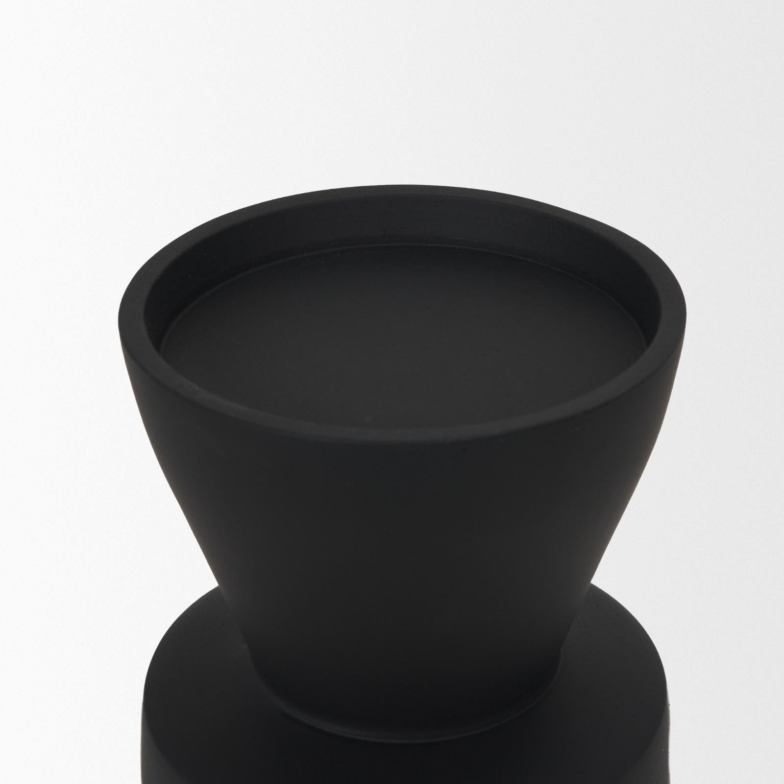 Mercana Odilia Metal Geometric Pillar Candle Holder