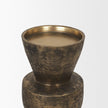 Mercana Odilia Metal Geometric Pillar Candle Holder