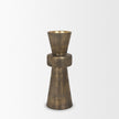 Mercana Odilia Metal Geometric Pillar Candle Holder